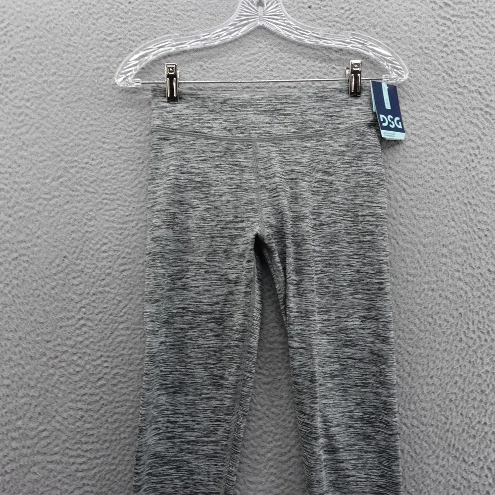 DSG Girls Cold Weather Compression‎ Legging Large Black Space Dye Activewear NWT